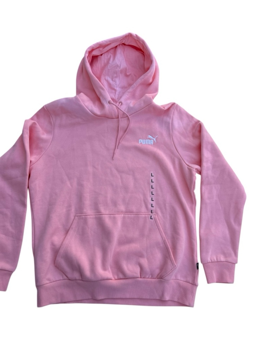 Puma Soft Pink Women's Pullover Hoodie Size Large ( Run Small ) NWOT - Picture 2 of 6